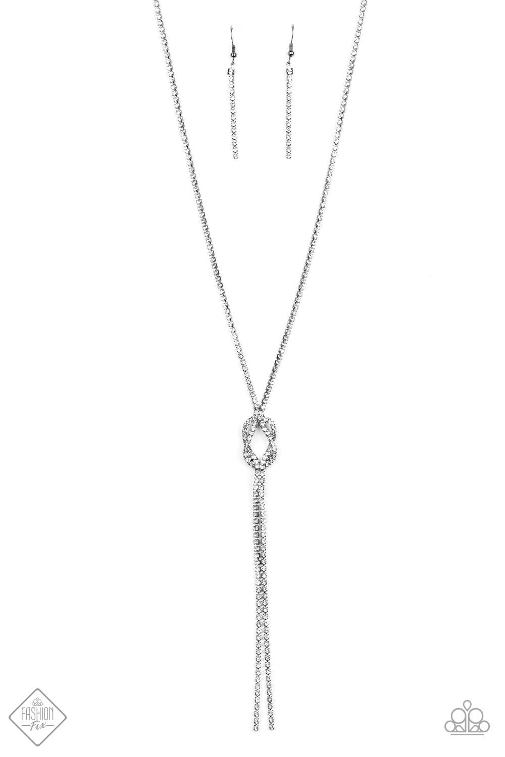 "Knockout Knot" - Silver #1159 - Paparazzi Accessories
