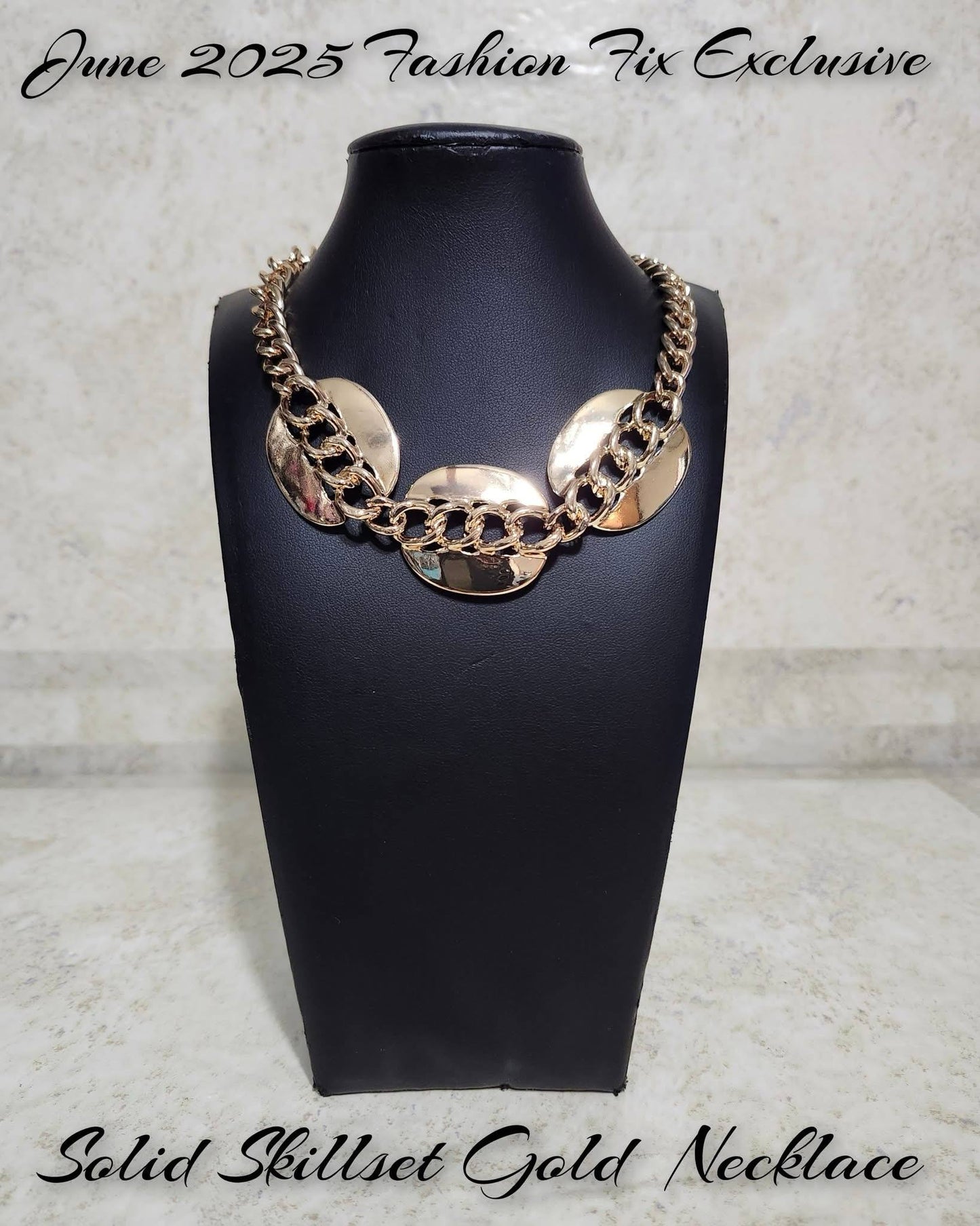 "Solid Skillset"- FF Exclusive - Gold #1613 - Paparazzi Accessories