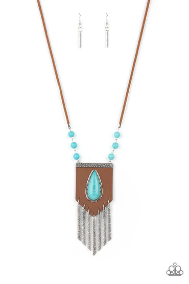 "Enchantingly Tribal" - Blue #977 - Paparazzi Accessories