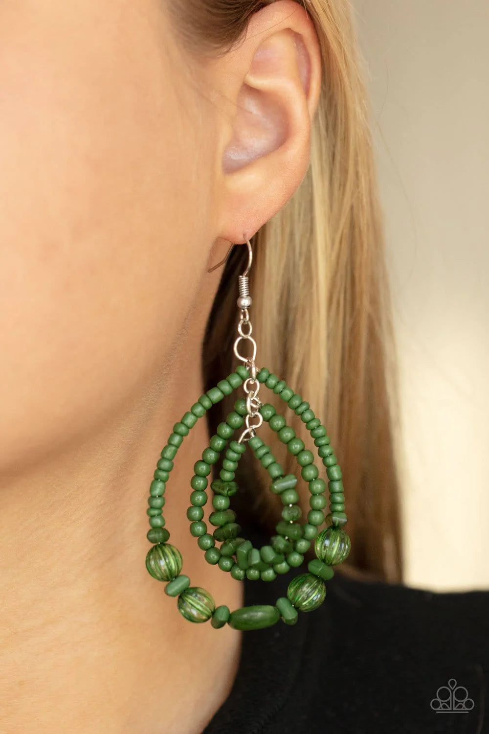 "Prana Party" - Green #1263 - Paparazzi Accessories