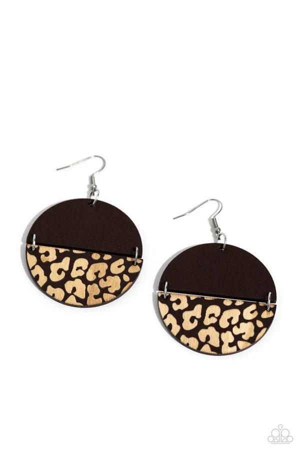 "Jungle Catwalk" - Brown #1588 - Paparazzi Accessories