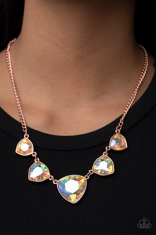 "2 pc Set:  Cosmic Constellation / Ethereal Empathy" - Copper #1224 - Paparazzi Accessories