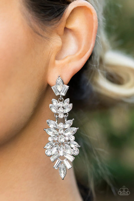 "Frozen Fairytale" - White #673 - Paparazzi Accessories