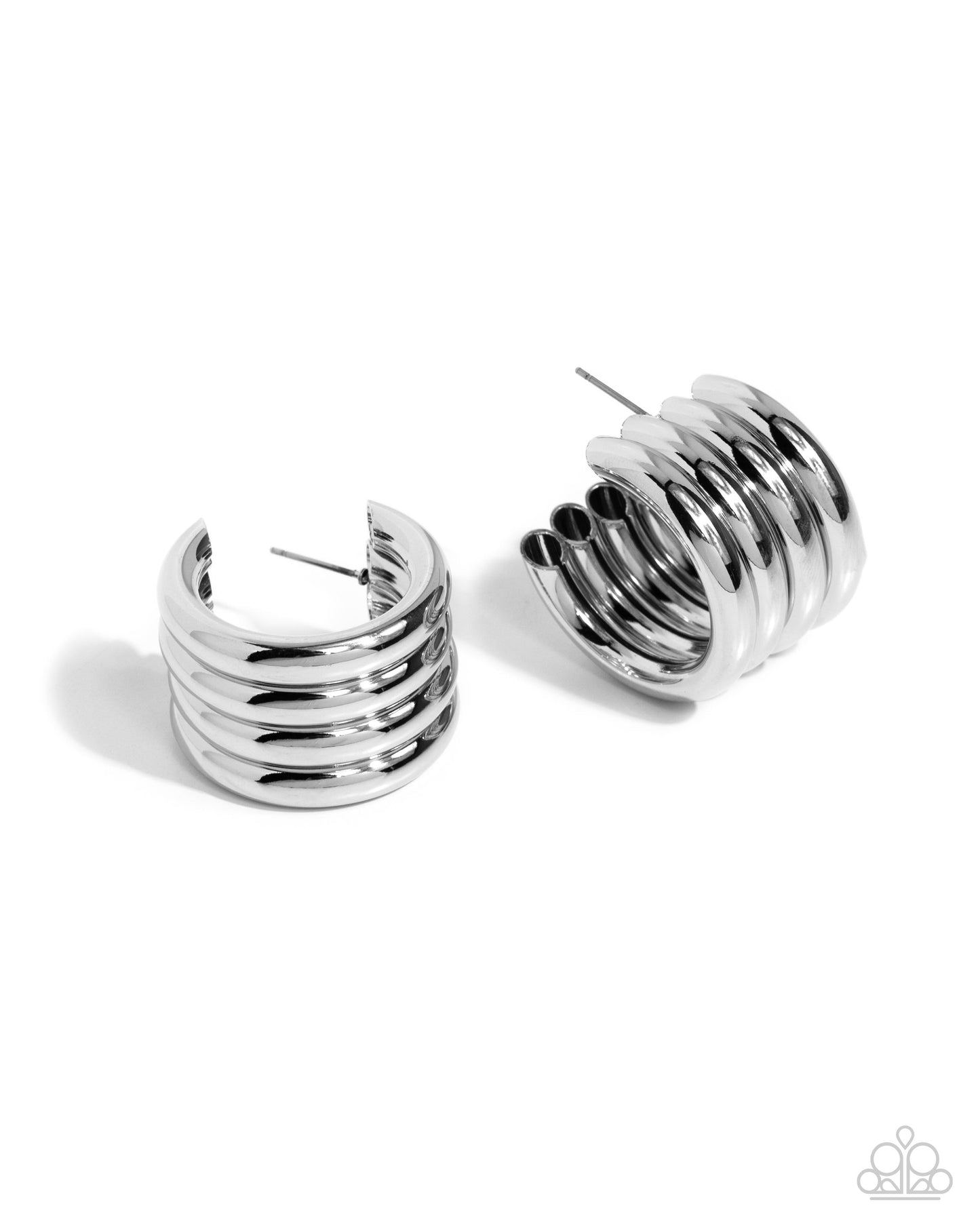 "Continuous Construction" - Silver #5005 - Paparazzi Accessories