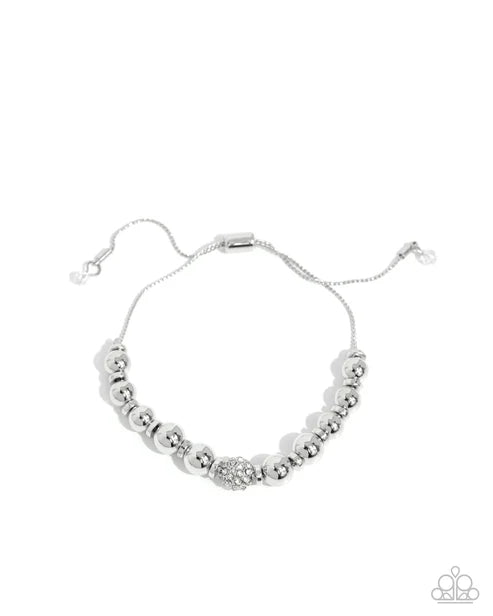 "Slow and READY" - White #1700 - Paparazzi Accessories