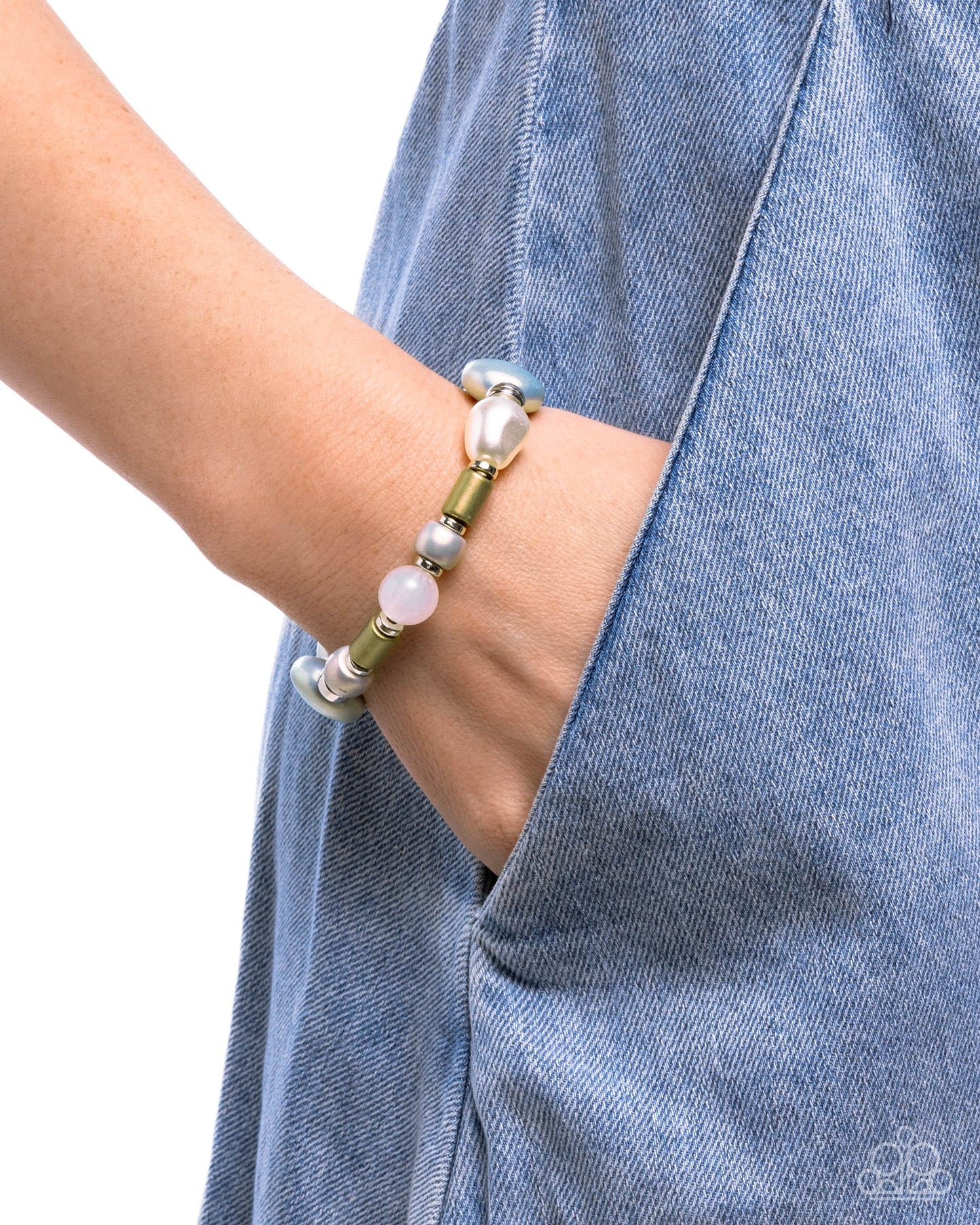 "Captivating Can-Can/Charming Can-Can" Multi #5013 - Paparazzi Accessories