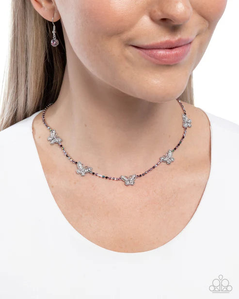 "FANCIFUL of Life" - Purple #1579 - Paparazzi Accessories