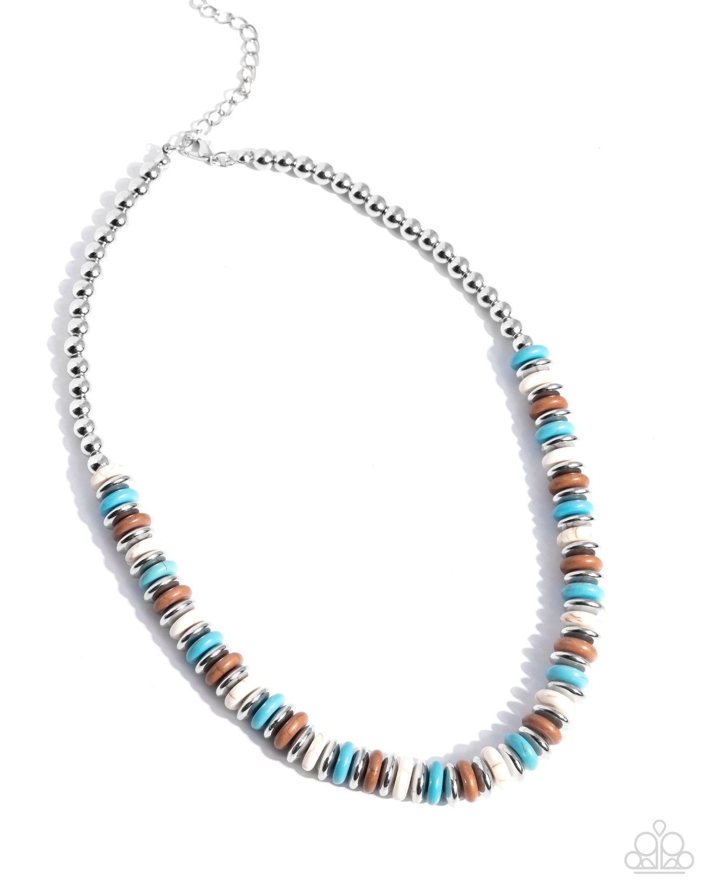 "Straightforward Stones" - Blue #1627 - Paparazzi Accessories