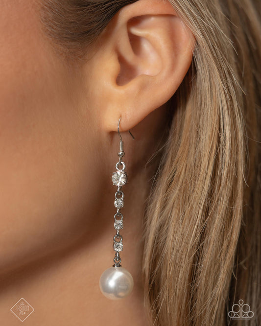 "Genial Glam" - White #2024 - Paparazzi Accessories