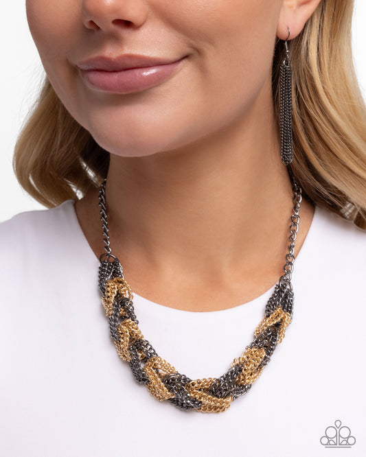 "Braided Breakthrough" - Variant(s) 1628  - Paparazzi Accessories