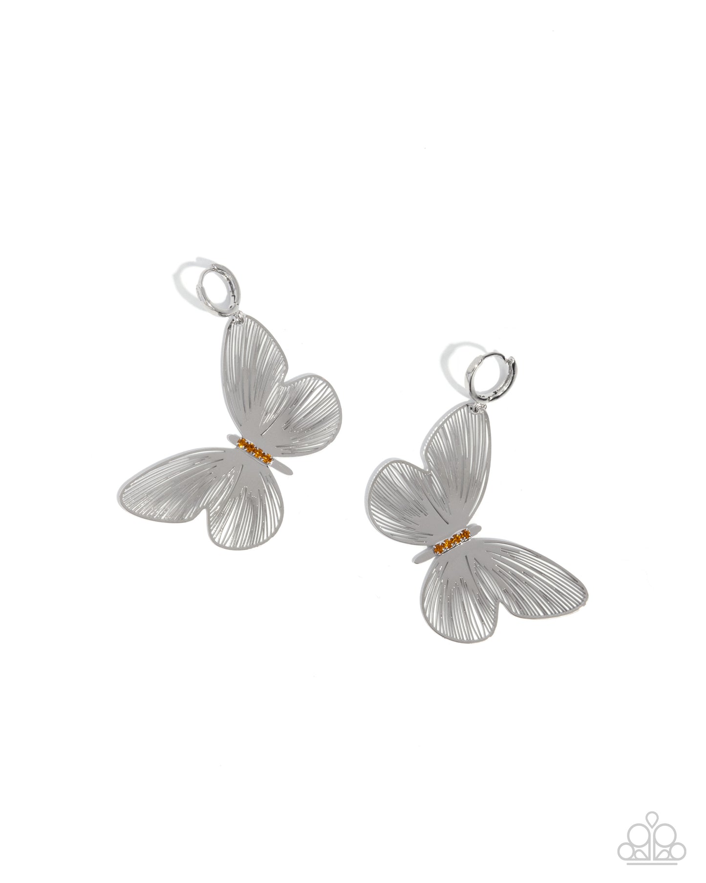 "Fluttering Folk" - Orange #1996- Paparazzi Accessories
