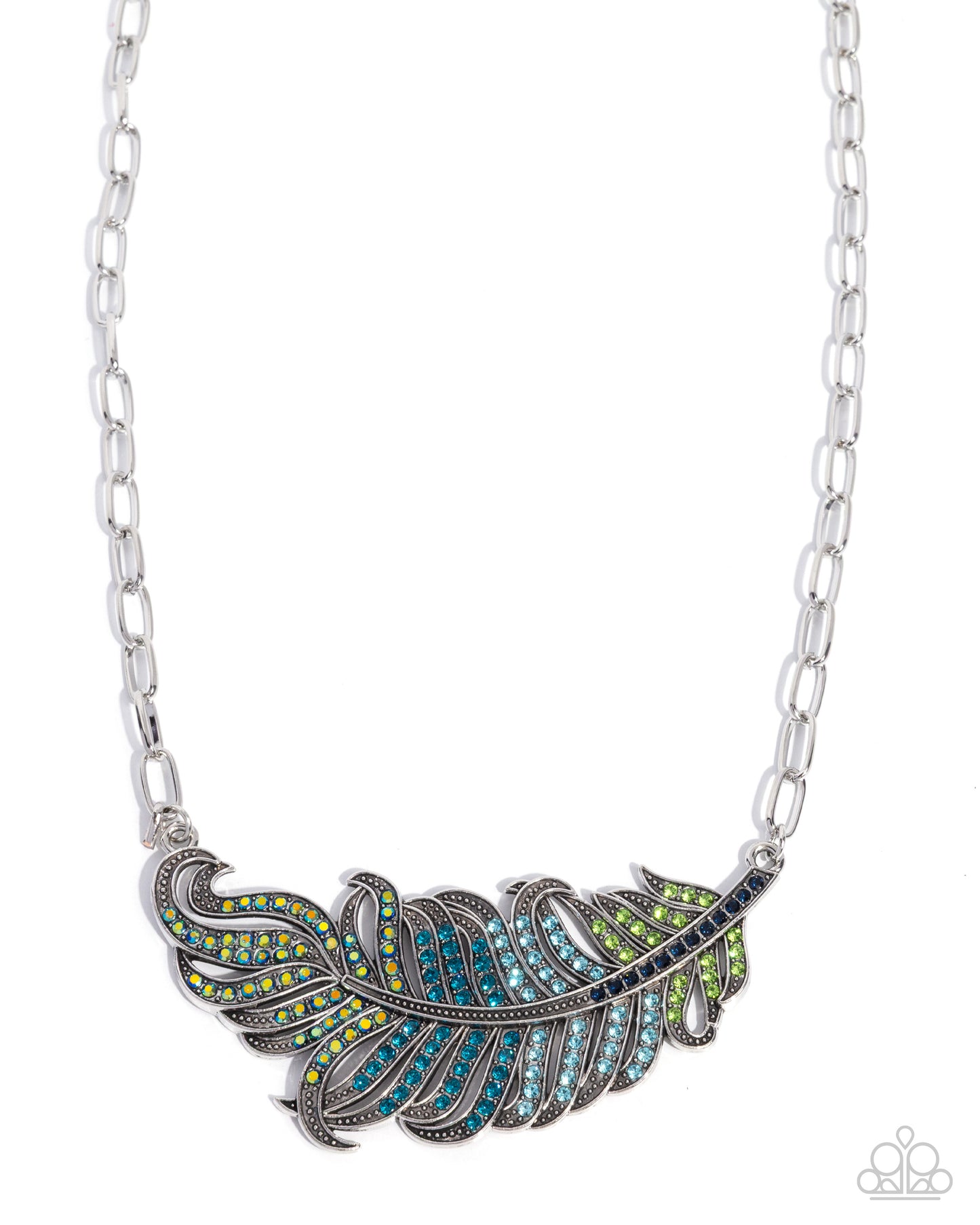 "Fancy Feather"- Blue #1667 - Paparazzi Accessories