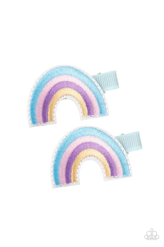 "Follow Your Rainbow" Multi #1580 (Hair Clip) - Paparazzi Accessories