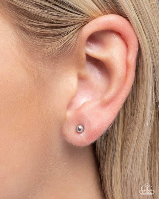 "Stainless Sass" - Silver #1581 - Paparazzi Accessories