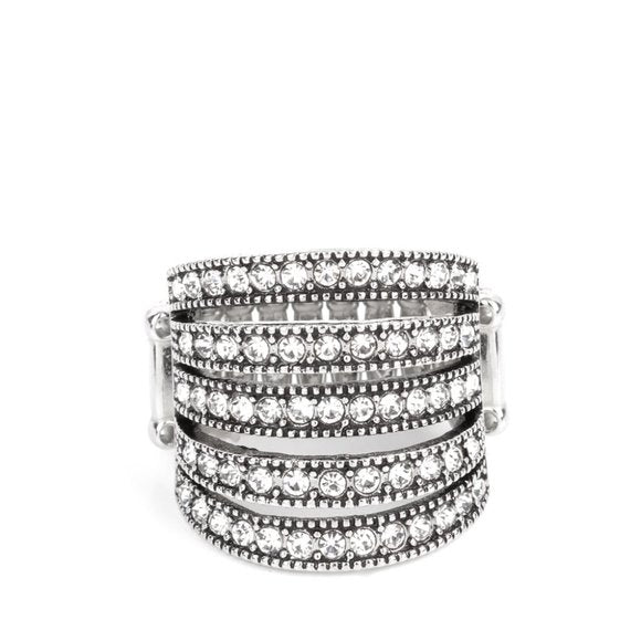 "Empirical Sparkle" – White #3307 - Paparazzi Accessories
