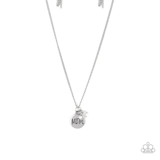 "Mom Mode" - White #1746 - Paparazzi Accessories