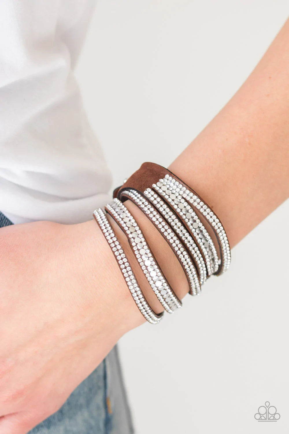 "Rock Star Attitude" - Brown #223 - Paparazzi Accessories