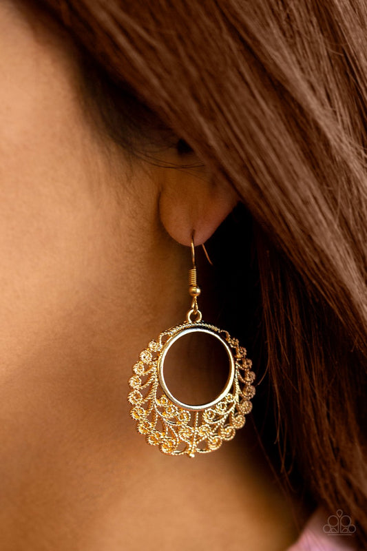 "Grapevine Glamorous" - Gold # 657 - Paparazzi Accessories