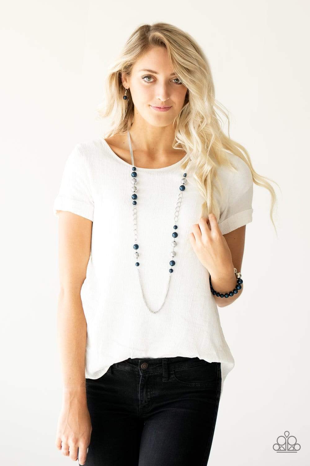 "Uptown Talker" - Blue # 571 - Paparazzi Accessories