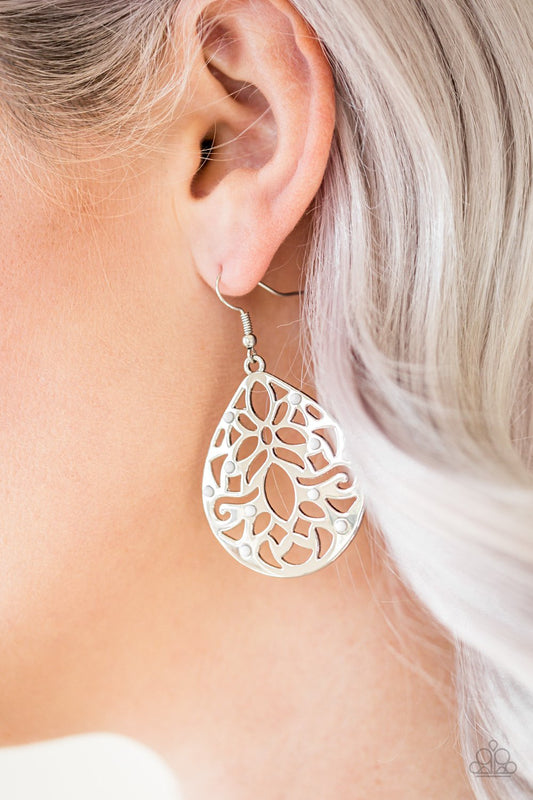"Casually Coachella"  - White #1372 - Paparazzi Accessories
