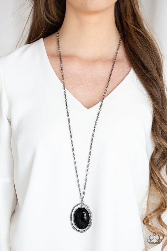 "Harbor Harmony" - Black #1450 - Paparazzi Accessories