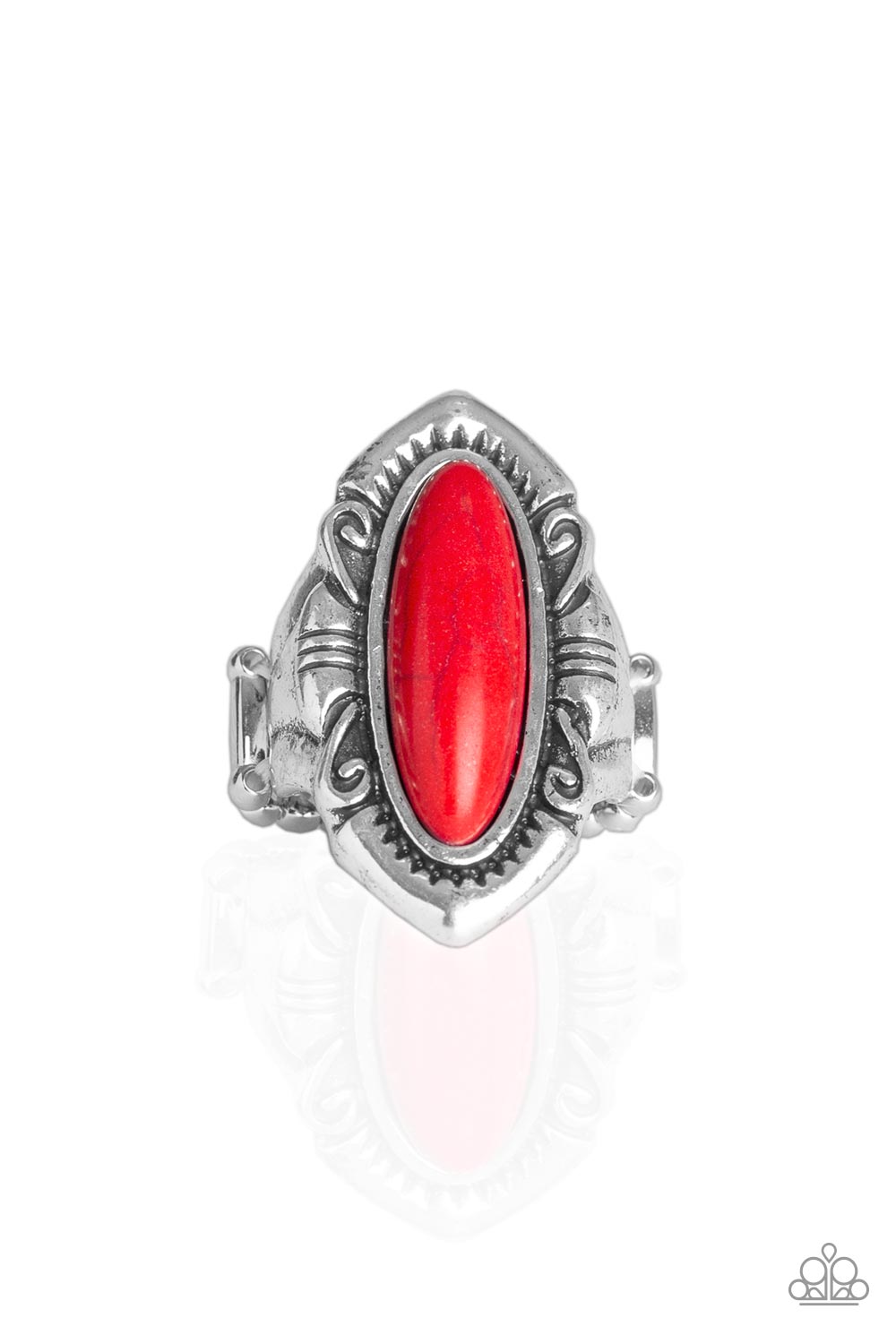 "Santa Fe Serenity" - Red #3050 - Paparazzi Accessories