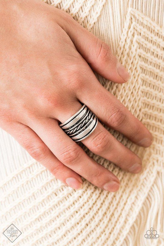 "Let It LAYER" - Silver #792 - Paparazzi Accessories