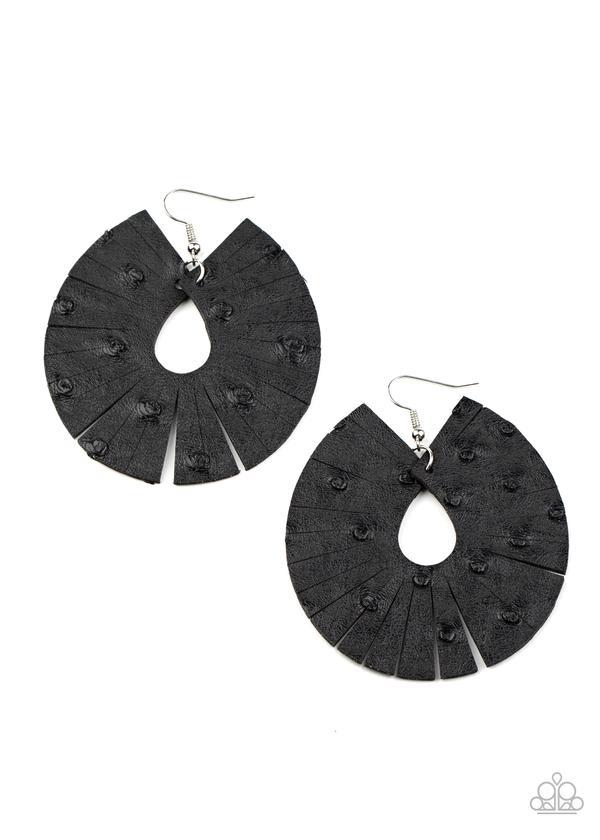 "Palm Islands" - Black #1096 - Paparazzi Accessories