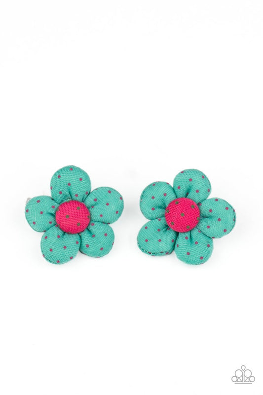 "Polka Dotted Delight" - Green #1482 - Paparazzi Accessories