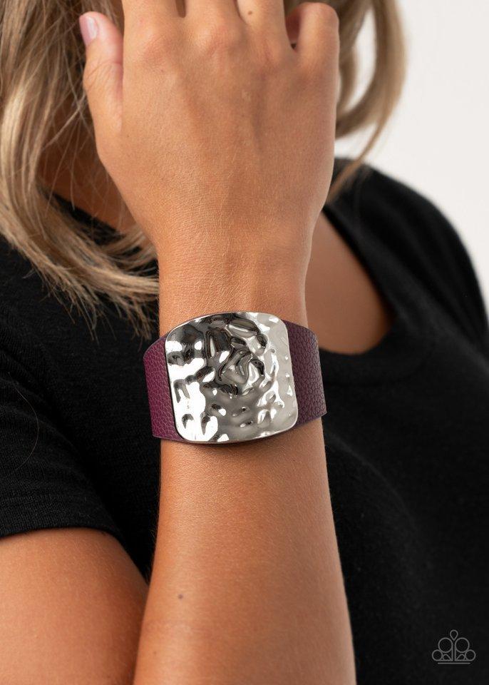 "Brighten Up" - Purple #076 - Paparazzi Accessories