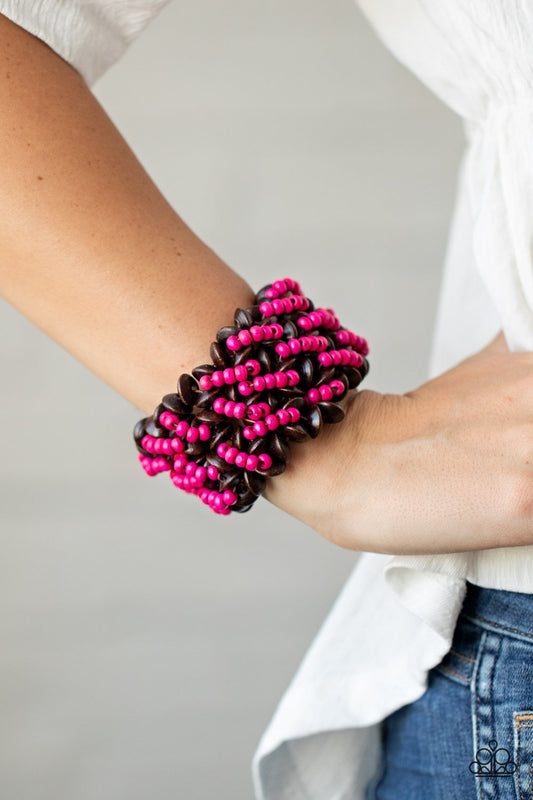 "Cozy in Cozumel" - Pink #1389 - Paparazzi Accessories