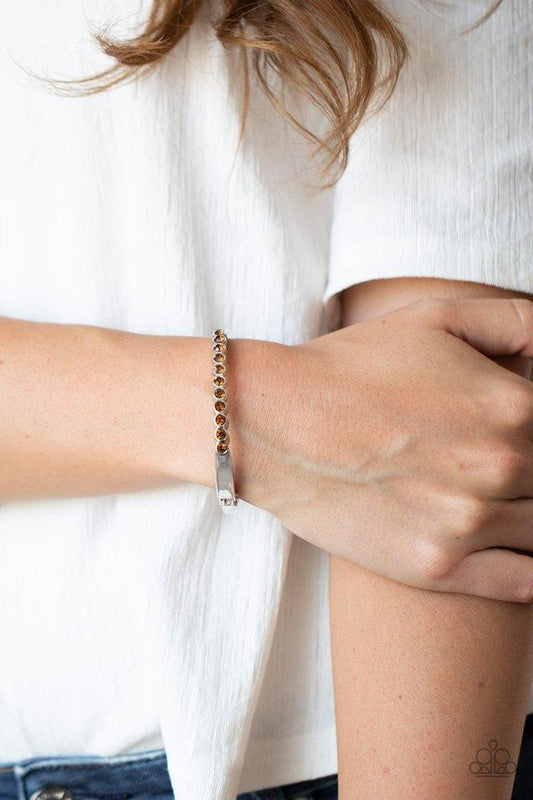 "Stellar Beam" - Brown #204 - Paparazzi Accessories