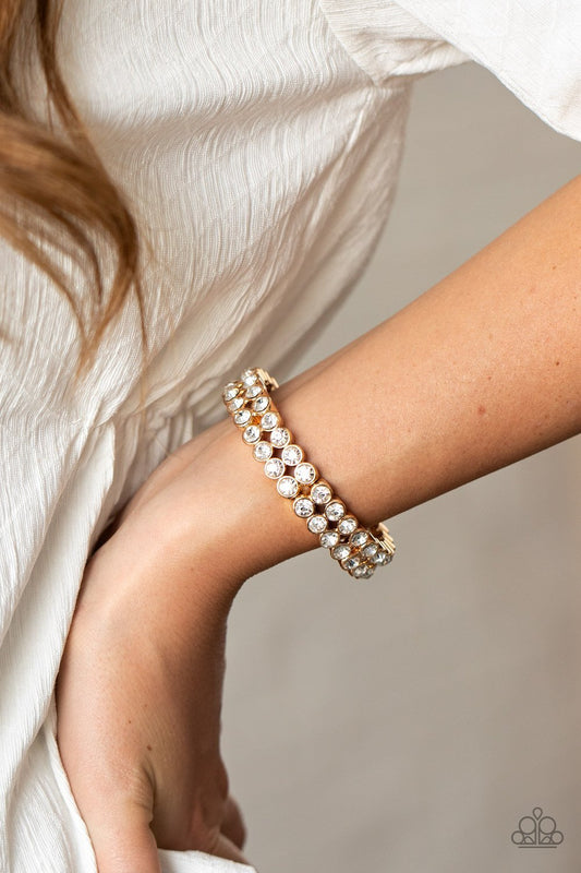 "Come and Get It!" - Gold #686 - Paparazzi Accessories