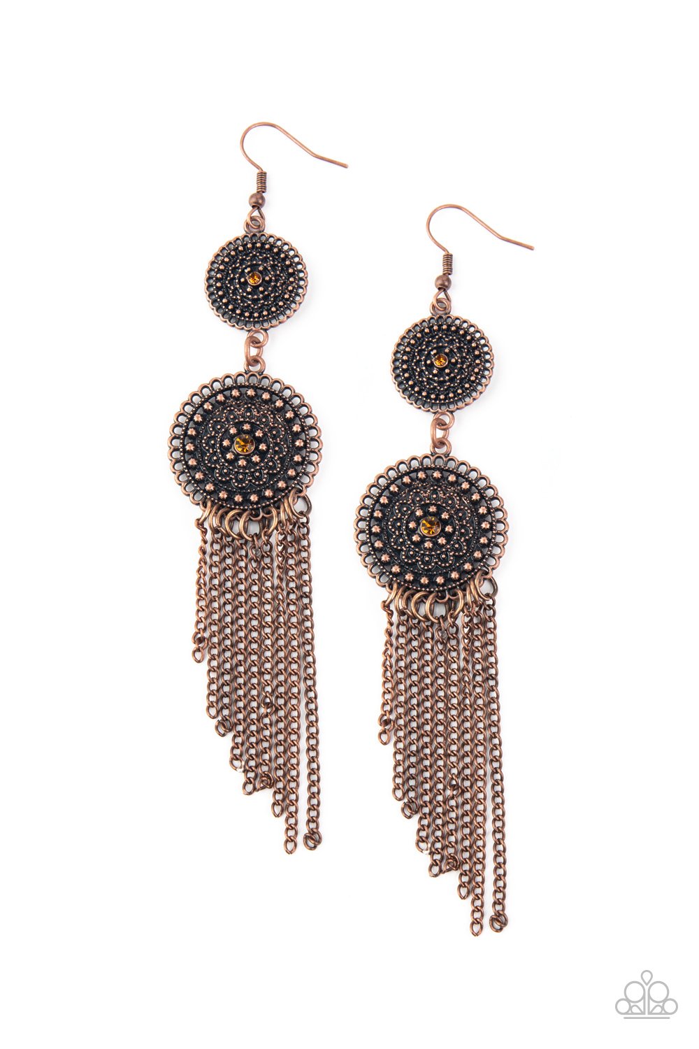 "Medallion Mecca" - Copper #1320 - Paparazzi Accessories