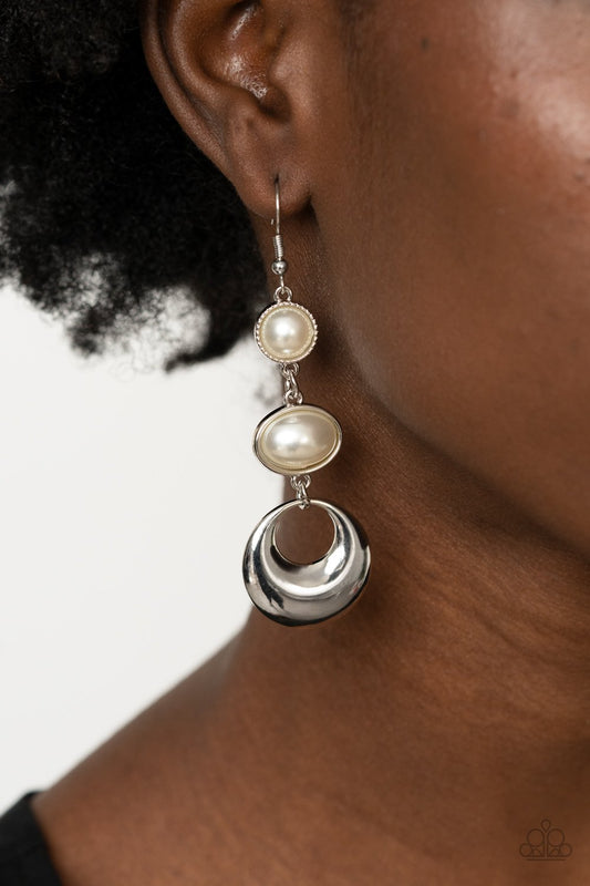 "Bubbling To The Surface"  - White #1368 - Paparazzi Accessories