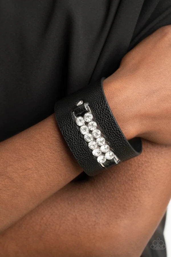 "Runway Rebellion" - Black #1175 - Paparazzi Accessories