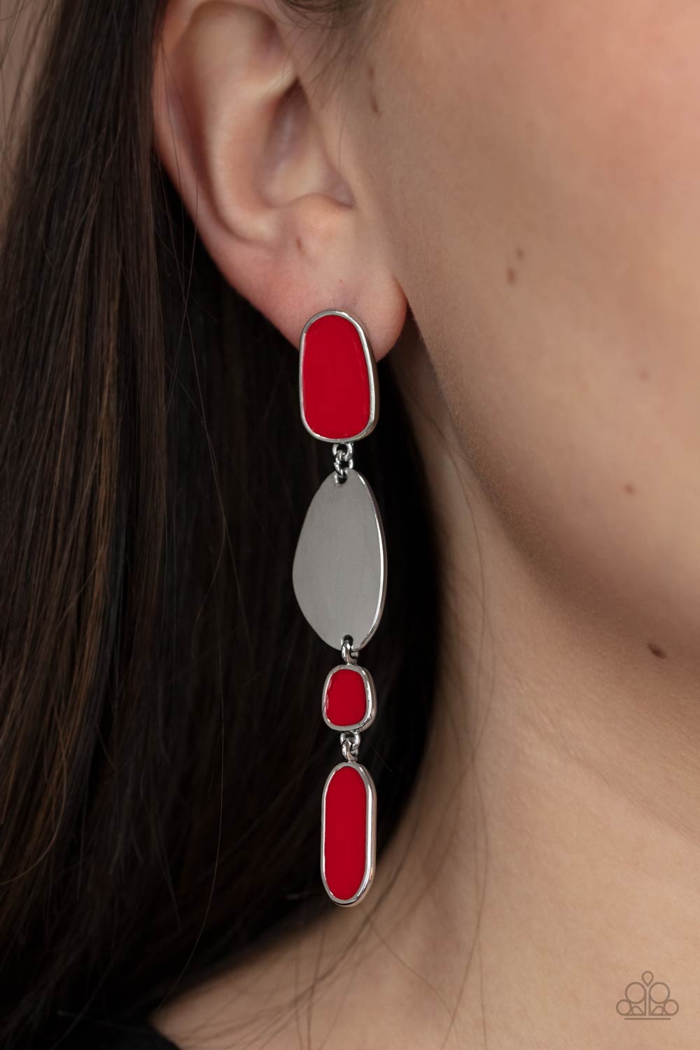 "Deco By Design" - Red #1072- Paparazzi Accessories