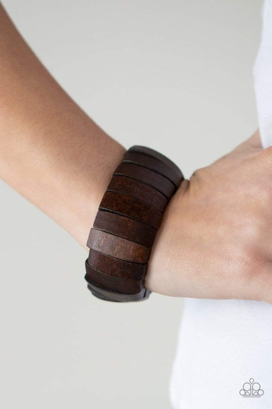 "Raise The BARBADOS" - Brown #1417 - Paparazzi Accessories