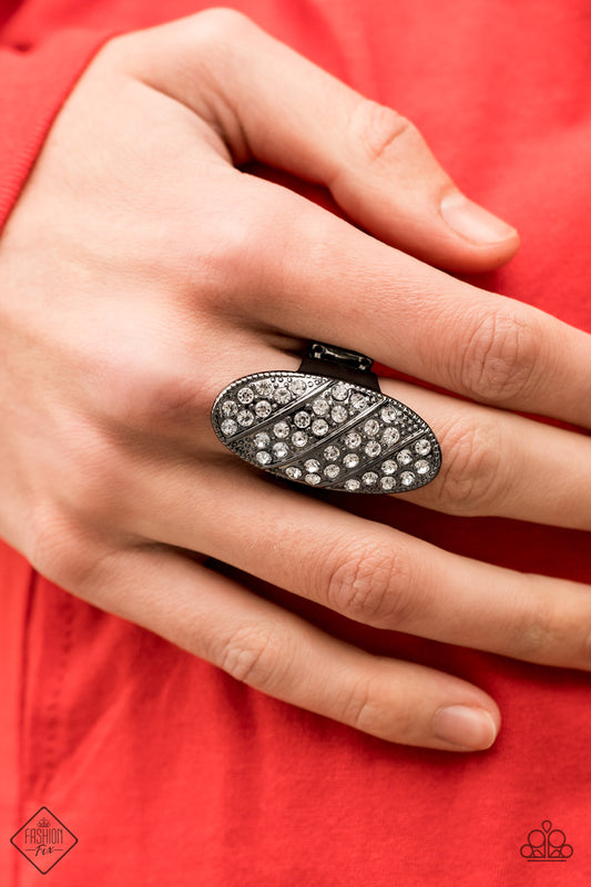 "Galactic Glitz" - Black #1355 - Paparazzi Accessories