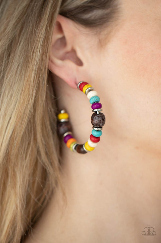 "Definitely Down-To-Earth" - Multi #1393- Paparazzi Accessories