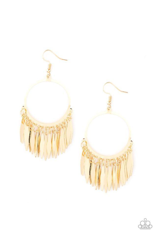 "Radiant Chimes" - Gold #1274 - Paparazzi Accessories