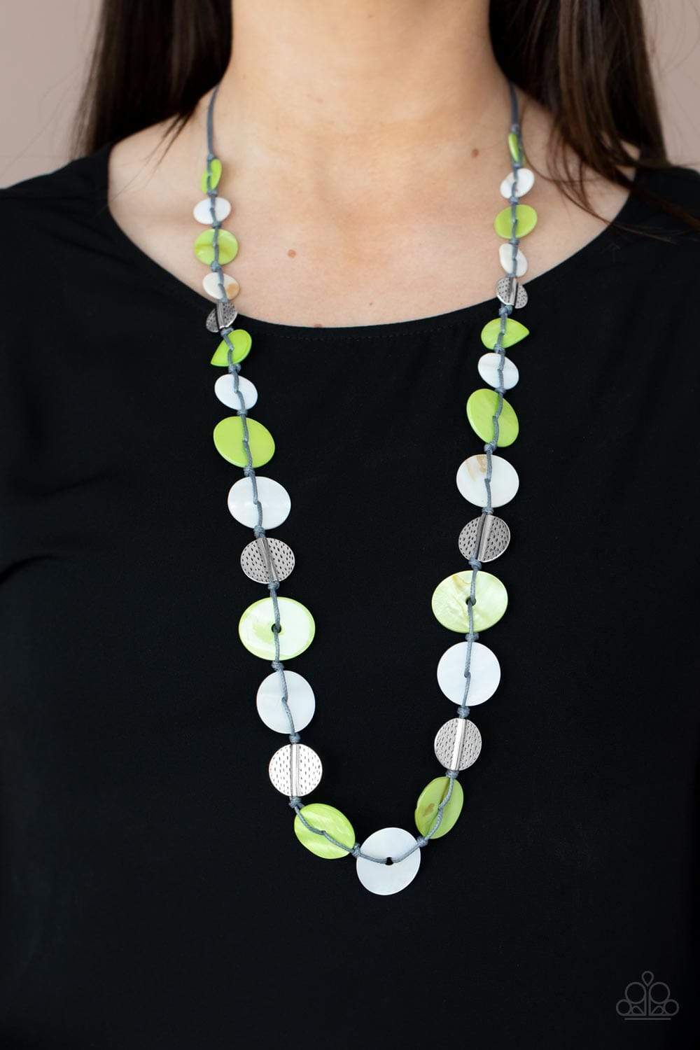 "Seashore Spa" - Green #718 - Paparazzi Accessories