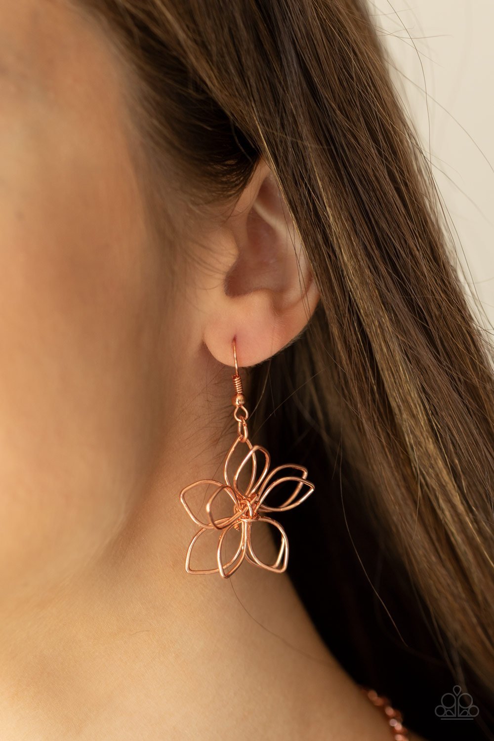 "Flower Garden Fashionista" - Copper #607 - Paparazzi Accessories