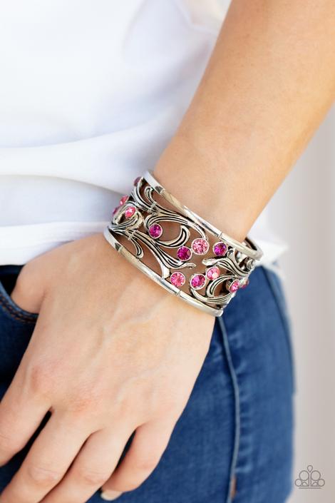 "Garden Masquerade" - Pink #093 - Paparazzi Accessories