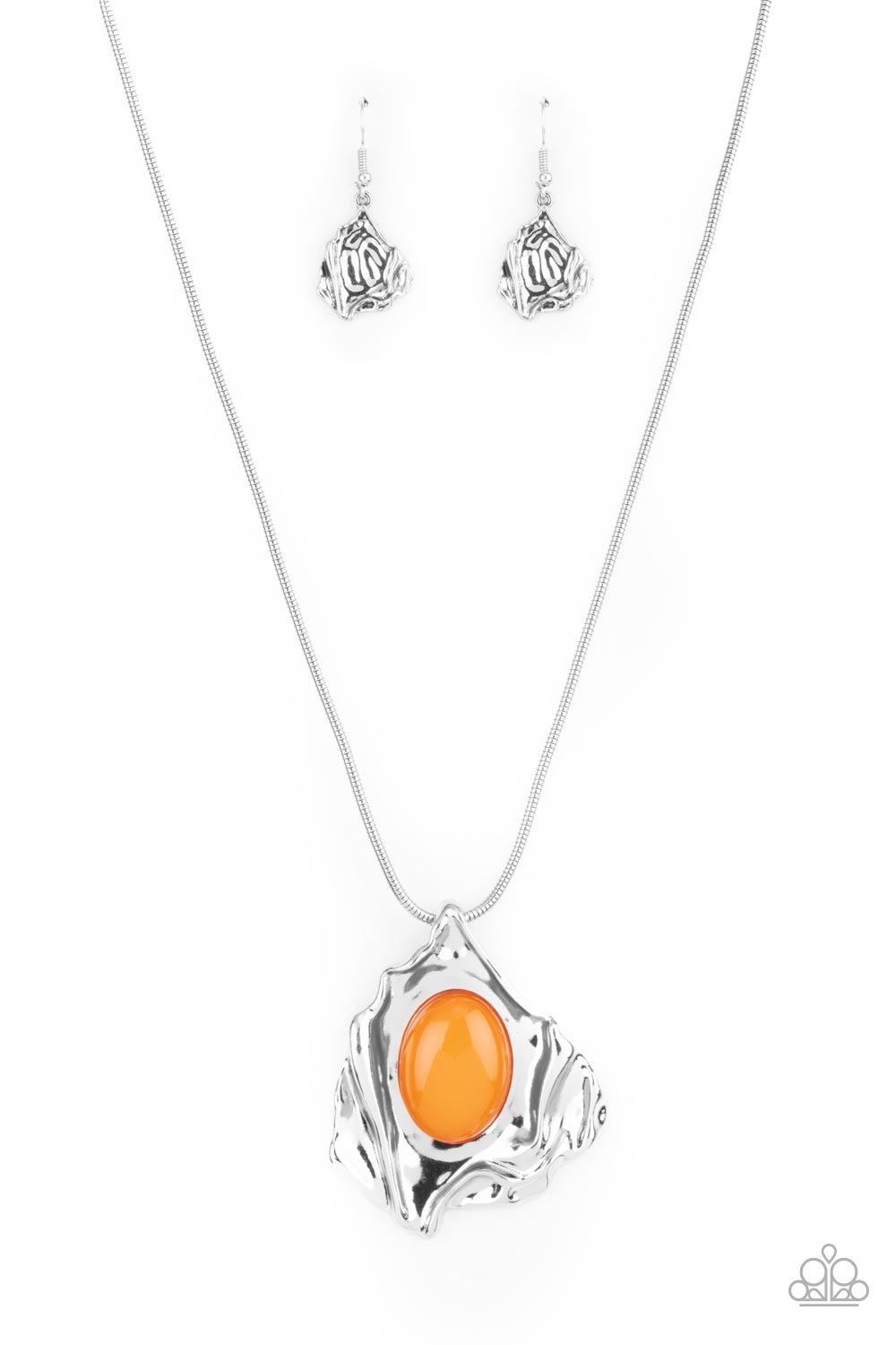 "Amazon Amulet"  - Orange #1257 - Paparazzi Accessories