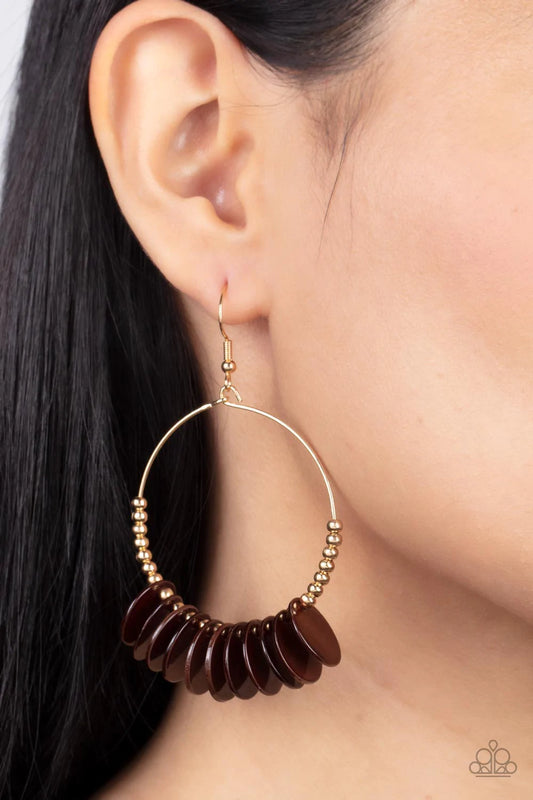 "Caribbean Cocktail" - Brown #042 - Paparazzi Accessories