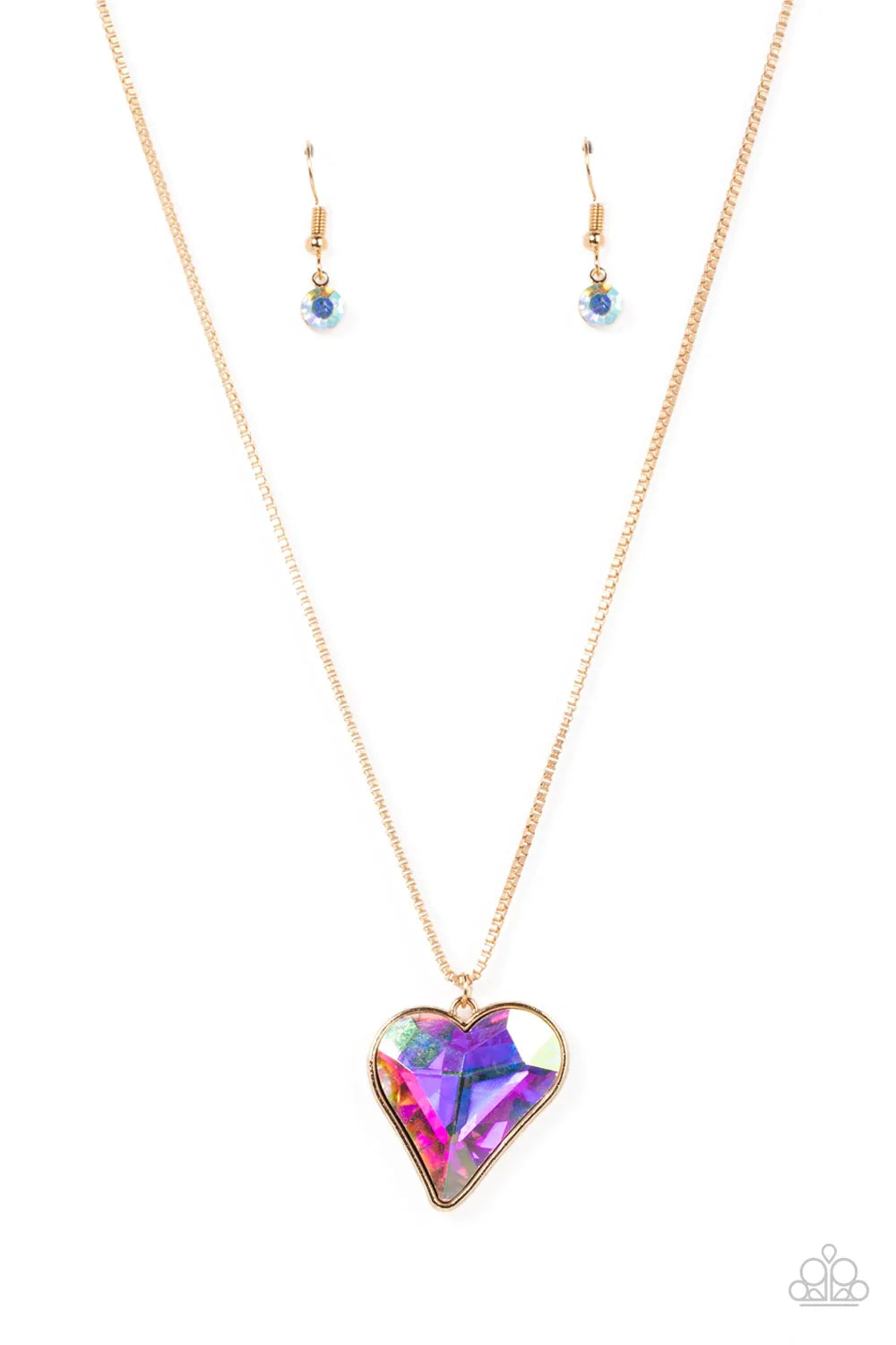 "Lockdown My Heart" - Iridescent #168 - Paparazzi Accessories
