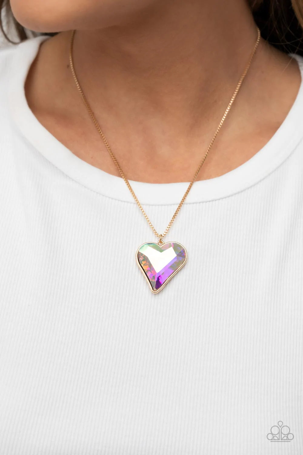 "Lockdown My Heart" - Iridescent #168 - Paparazzi Accessories