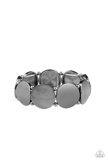 "Metallic Spotlight" - Black #1177- Paparazzi Accessories