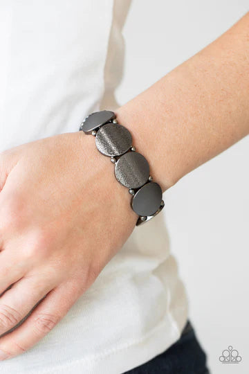 "Metallic Spotlight" - Black #1177- Paparazzi Accessories